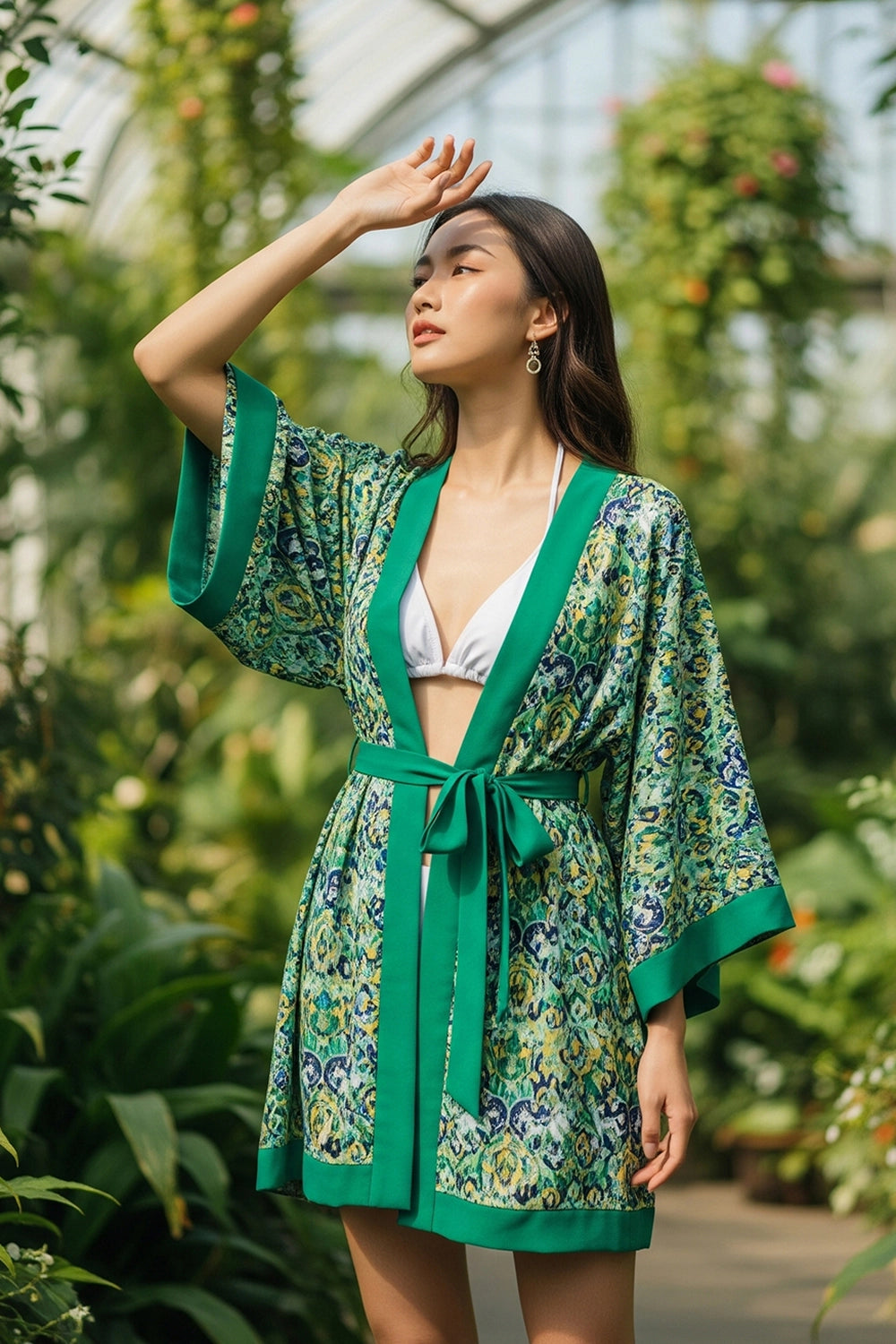 Boho Knit Cover-Up Dress