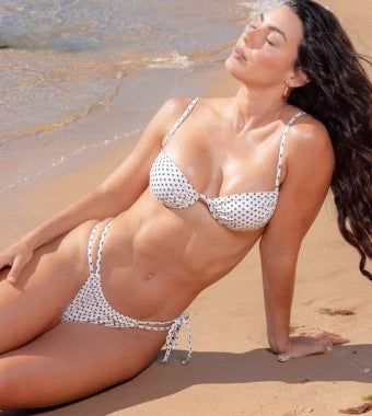 Tie-Front Bikini Set