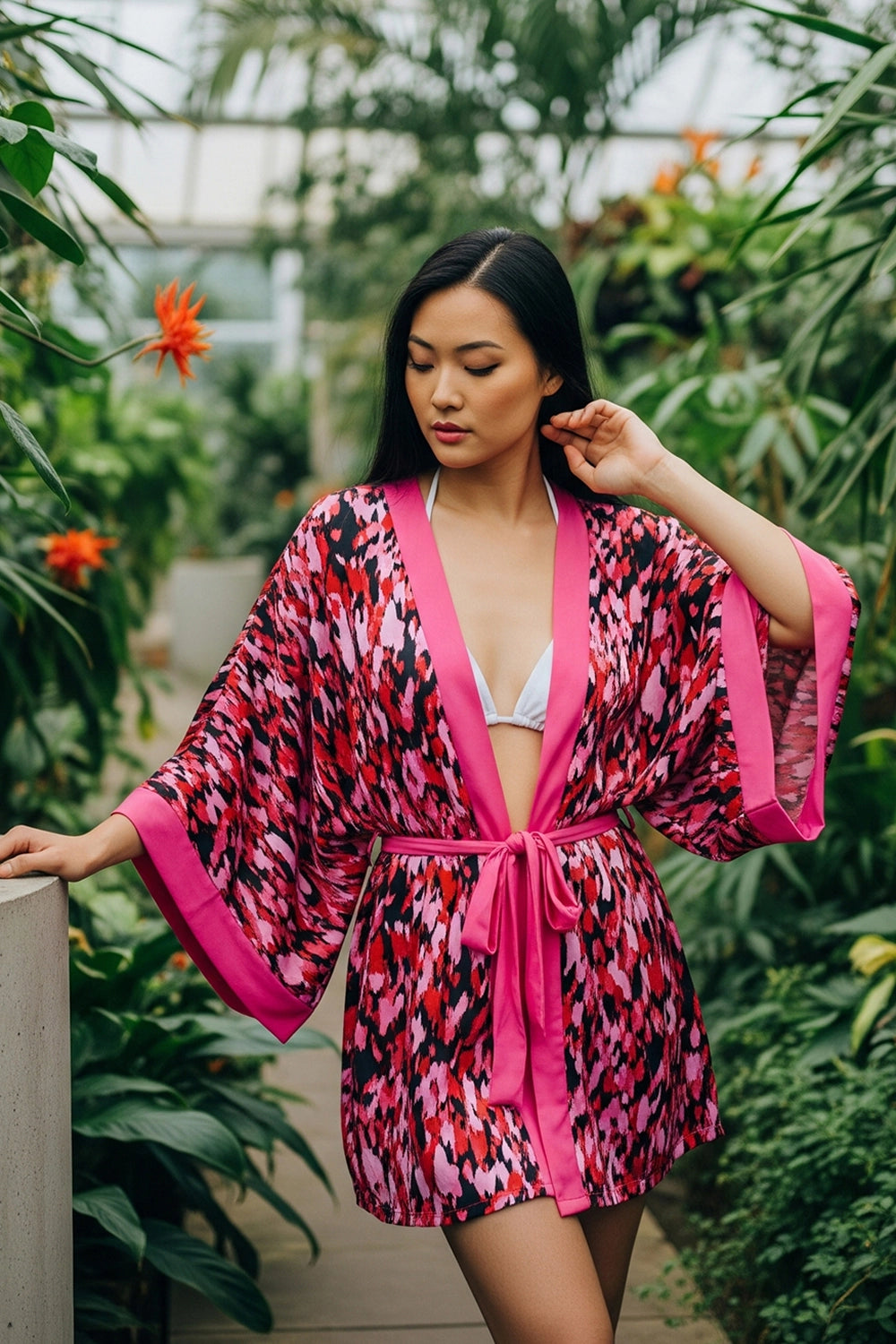 Boho Knit Cover-Up Dress